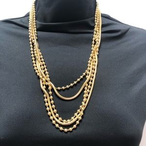 Fashion gold plated necklace